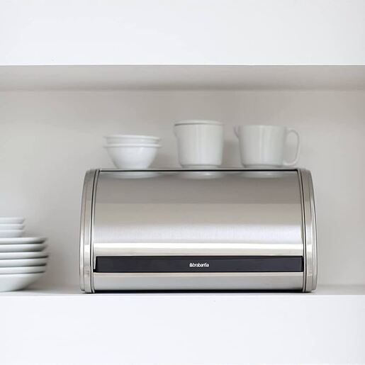 Brabantia Roll Top kutija za hljeb 348907, mat inox, medium