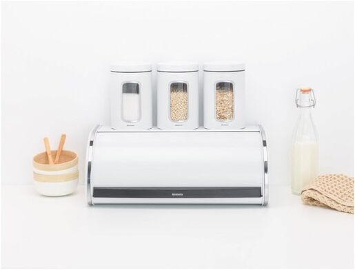 Brabantia Roll Top kutija za hljeb 306020, bijela, large