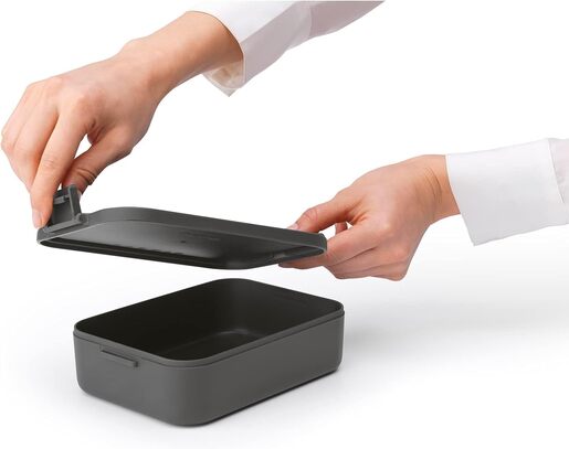 Brabantia Make&Take kutija za hranu To Go, medium tamnosiva/ 202520