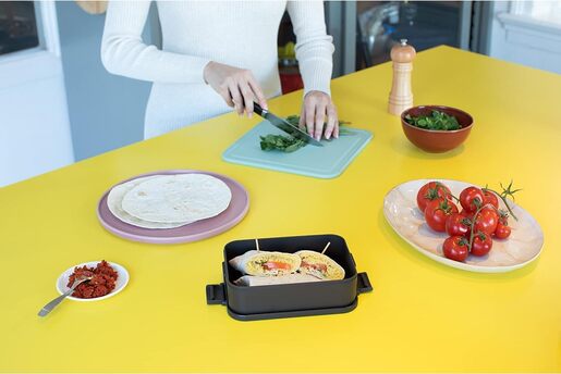 Brabantia Make&Take kutija za hranu To Go, medium tamnosiva/ 202520