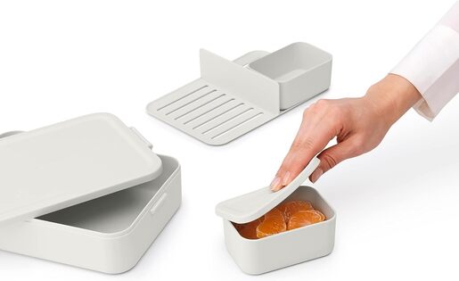 Brabantia Make&Take kutija za hranu To Go, large svijetlosiva / 203503