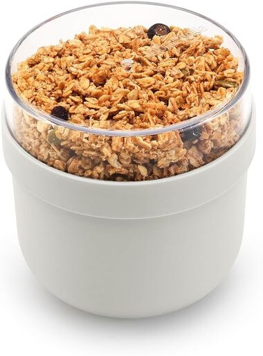 Brabantia Make&Take zdjela za hranu To Go, 0,5l svijetlosiva / 204203