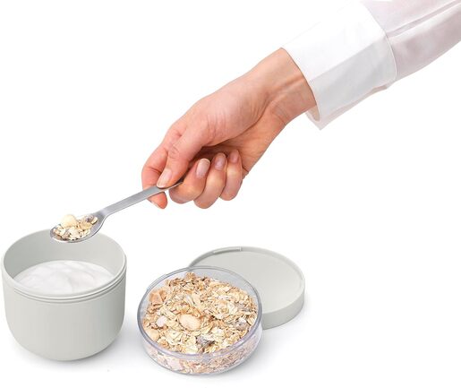 Brabantia Make&Take zdjela za hranu To Go, 0,5l svijetlosiva / 204203