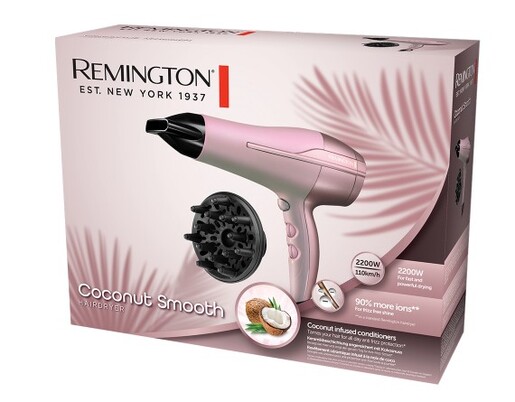 REMINGTON fen za kosu D5901 COCONUT SMOOTH 2200 W