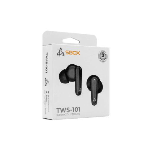 SBOX EARBUDS Slušalice + mikrofon Bluetooth EB-TWS101 Crne