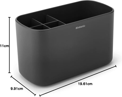 Brabantia ReNew kupatilski organizer, tamnosivi, 280085