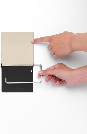 Brabantia ReNew držač toalet papira s poklopcem, bež, 108601