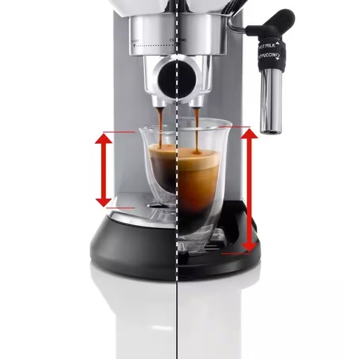 DeLonghi aparat za espresso kafu EC685.M Dedica Style metalni, ručni