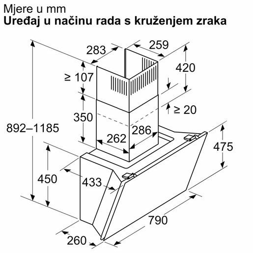 Bosch napa DWK81AN60