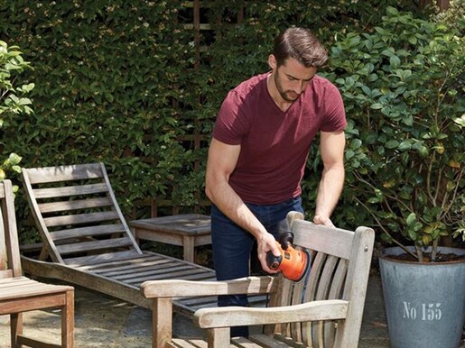 Black & Decker električna rotacijska brusilica BEW210