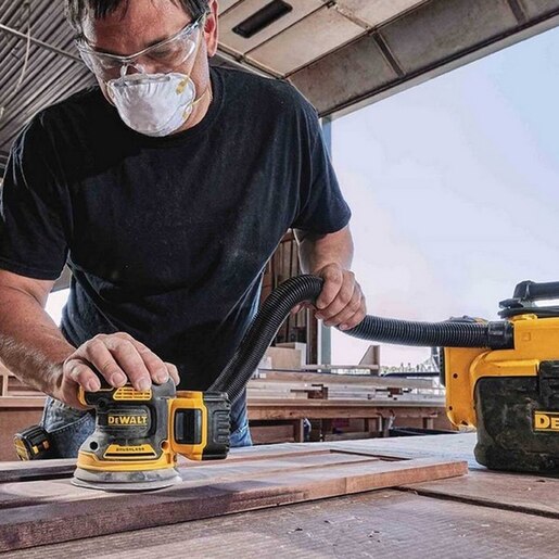 DeWalt akumulatorska ekscentrična brusilica DCW210N (18V, 125mm, brushless motor) - SAMO ALAT