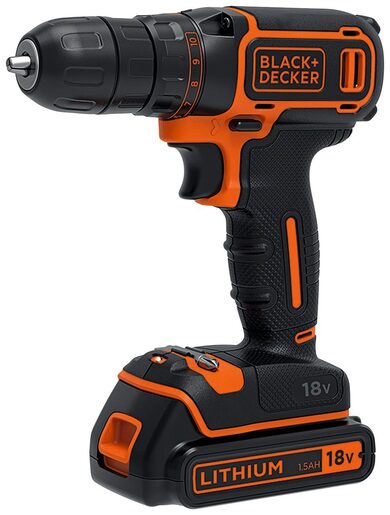 Black & Decker akumulatorska bušilica sa priborom BDCDC18BAFC