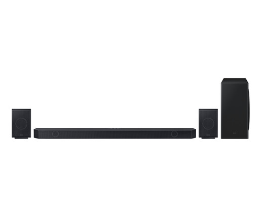 SAMSUNG soundbar HW-Q930D/EN, 9.1.4 kanala, Bežični Dolby Atmos, Q-Symphony tehnologija, SpaceFit zvuk Pro, titan crni