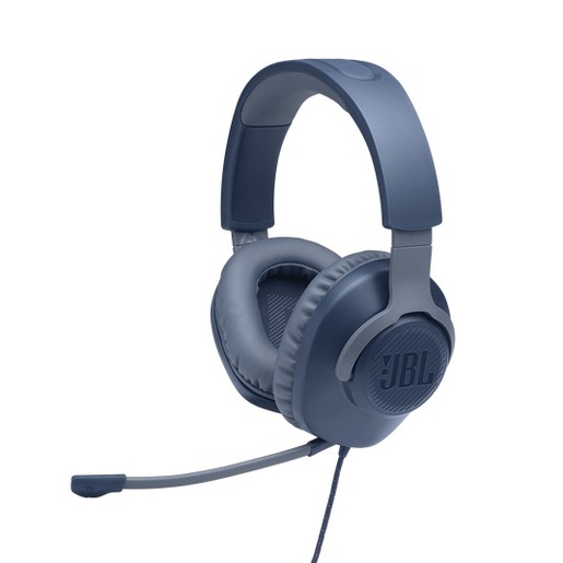 JBL gaming žičane slušalice over-ear QUANTUM 100 BLUE