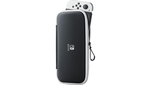 Nintendo Switch Carrying Case & Screen Protector Black & White (torbica za nošenje i zaštitna folija za Nintendo Switch, crno-bijela)