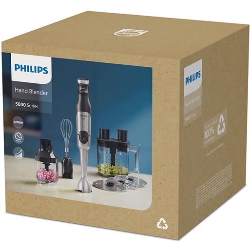 PHILIPS štapni mikser HR2685/00; 1200 W, mutilica + sjeckalica