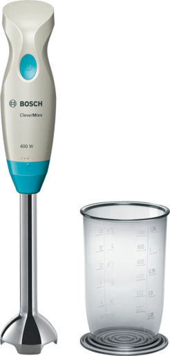 BOSCH štapni mikser MSM2410D; 400 W; s posudom; plavo-silver