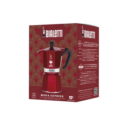 BIALETTI MOKA Express indukcija Deco Glamur za 6 šoljica