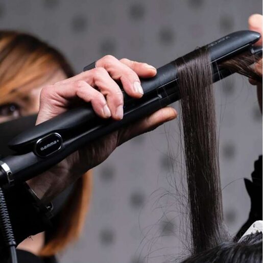 Gammapiu pegla za kosu Keratin Glory 230 - Black