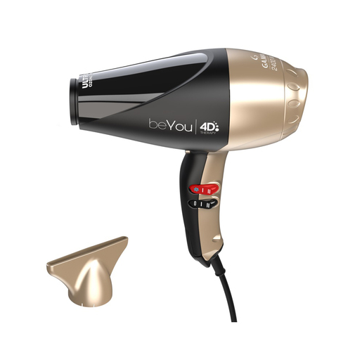 GAMA PLUMA fen za kosu Compact beYou 4D 2400 W - Gold