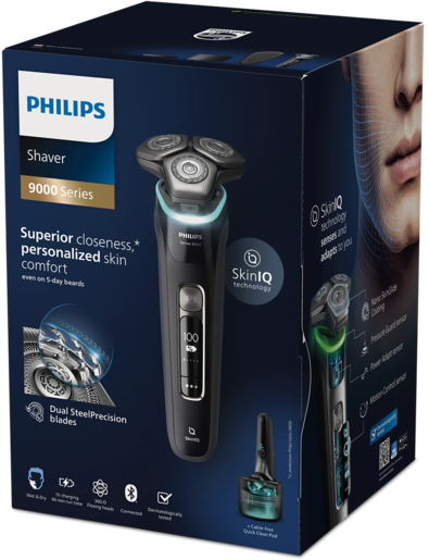 PHILIPS aparat za brijanje S9976\55; Series 9000; za mokro i suho brijanje sa SkinIQ