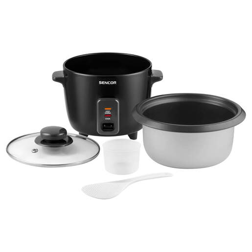 SENCOR kuhalo za rižu SRM 0601BK: 300W; zapremina 0,6 l