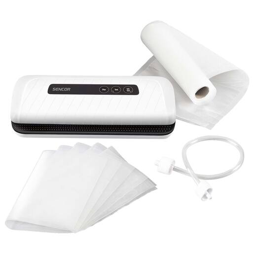 SENCOR aparat za vakumiranje SVS 1010WH: 110W; max širina vrećice 30 cm