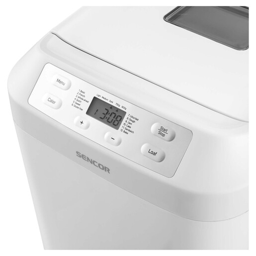 SENCOR pekač hljeba SBR 1040WH: 550W; max kapacitet hljeba 900 g