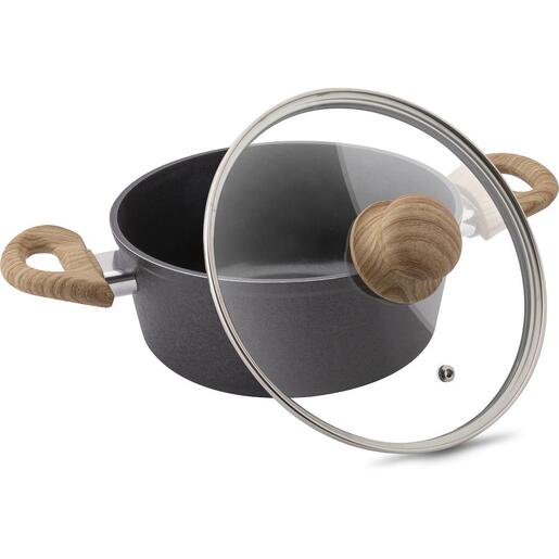 Lamart Natur šerpa sa poklopcem 24 cm, 3,9l / LT1247