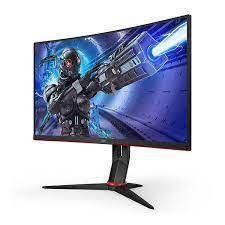 AOC monitor C32G2ZE/BK gaming zakrivljeni, 32, FullHD, VA, 300cd/m2, AMD FreeSync Premium, HDMI, DP, 240Hz, 1ms
