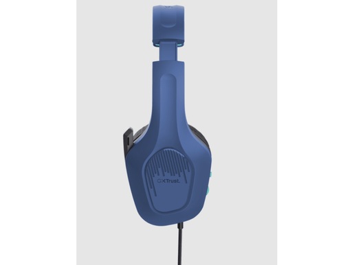 Trust GXT 415B Zirox gaming slušalice, žičane, 200 cm kabl, 3.5 mm, over-ear, mikrofon, plave