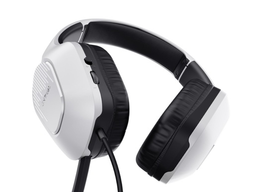 Trust GXT 415PS  ZIROX gaming slušalice, žičane, 3.5 mm, 120cm kabl,over-ear, bijele