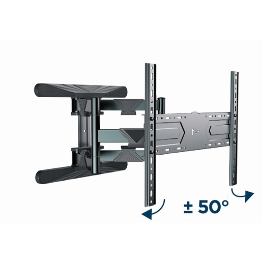 GEMBIRD Zidni nosač WM-80ST-01 sa dvostrukom rukom: 40"-80"; VESA 600 x 400