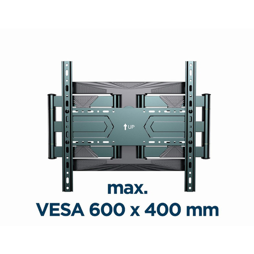 GEMBIRD Zidni nosač WM-80ST-01 sa dvostrukom rukom: 40"-80"; VESA 600 x 400