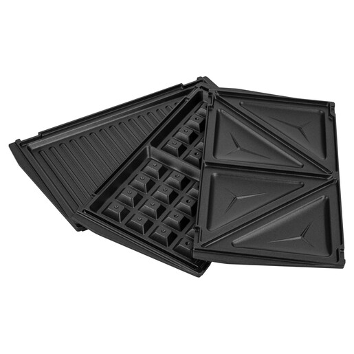 SENCOR toster SSM 9410SS 3 u 1 crni: 700W; 3 zamjenjive ploče za pečenje