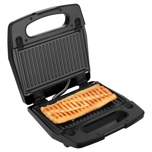 SENCOR toster SSM 9410SS 3 u 1 crni: 700W; 3 zamjenjive ploče za pečenje