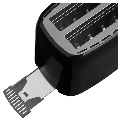 SENCOR toster STS 2607BK crni: 750W; 2 utora za hljeb; 3 fukncije; 7 nivoa jačine