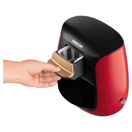 SENCOR aparat za kafu SCE 2101RD crveni: 500 W; 0,3 l; kapacitet za 2 šoljice