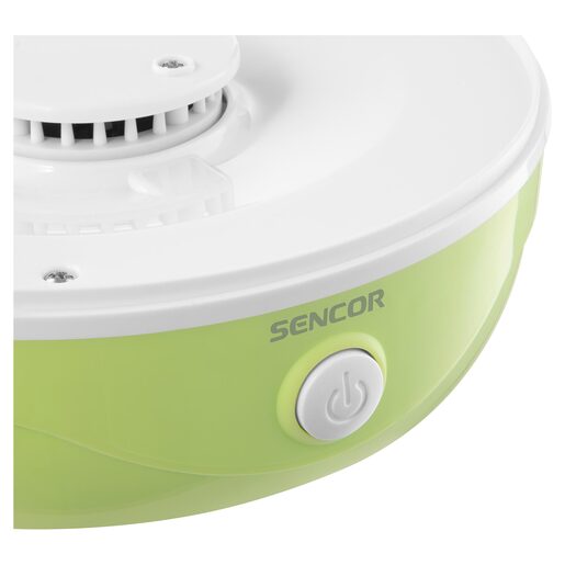 SENCOR aparat za sušenje hrane SFD 757GG zeleni: 250 W; 5 odvojenih rešetki
