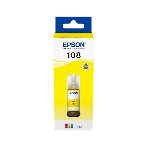 Tinta Epson EcoTank 108 Yellow