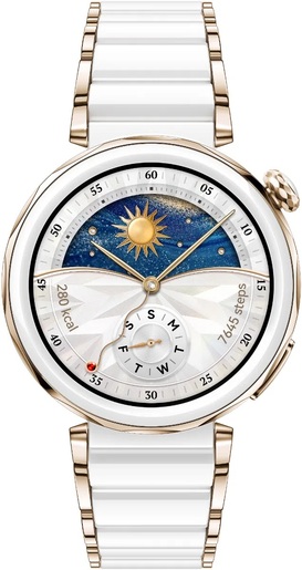 Huawei Watch GT 5 Pro pametni sat, 42mm, Ceramic White