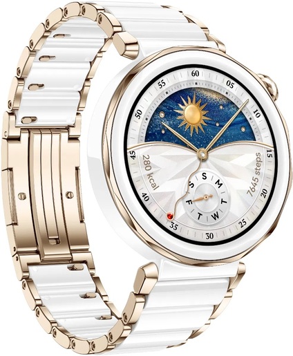 Huawei Watch GT 5 Pro pametni sat, 42mm, Ceramic White