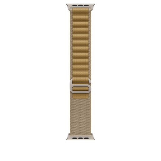 Apple Watch Ultra 2 v2 Cellular 49mm Natural Titanium Case Tan Alpine Loop - Large