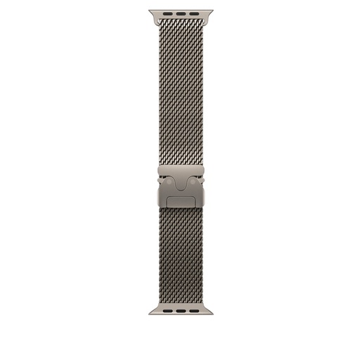 Apple Watch Ultra 2 v2 Cellular 49mm Natural Titanium Case Natural Titanium Milanese Loop - M