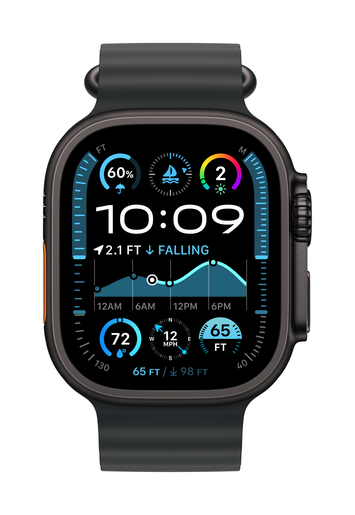 Apple Watch Ultra 2 v2 Cellular 49mm Black Titanium Case Black Ocean Band