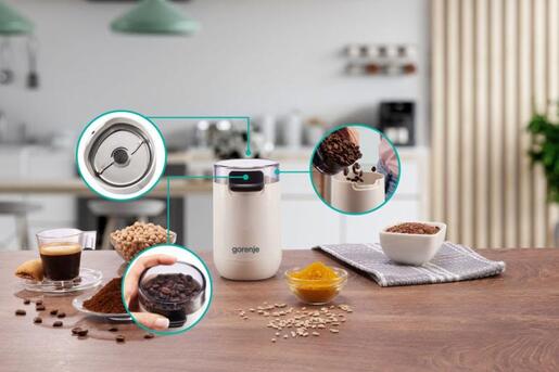 GORENJE mlin za kafu i začine SMK150SW;150 W; bijeli