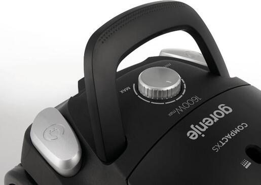 GORENJE usisivač VC1611CXBK sa vrećicom; 1600 W; Nastavak 2u1; crni