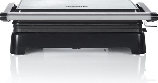 GORENJE toster sendvič SM701SB -mini gril,  700 W; 21 x 14 cm; automatska kontrola temperature; crno/sivo