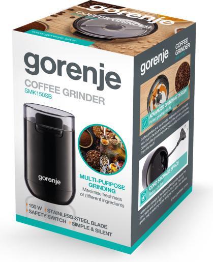 GORENJE mlin za kafu i začine SMK150SB;150 W; Crni