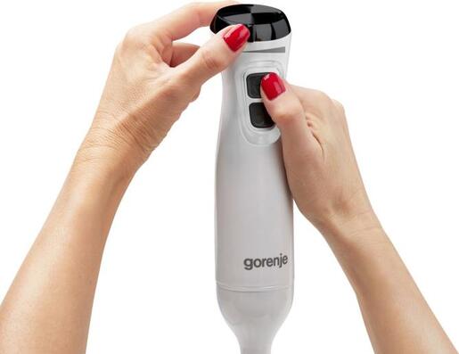GORENJE štapni mikser HBX601XG; 600 W, DC motor; sa posudom od 700 ml; Bijeli